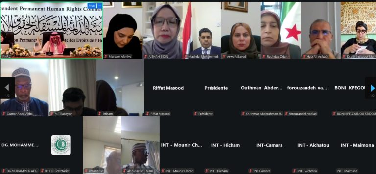 الوزير مشدل يشارك في افتتاح الدورة السابعة والعشرين للهيئة الدائمة المستقلة لحقوق الإنسان بمنظمة التعاون الإسلامي